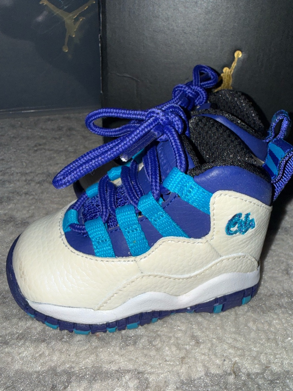 Jordan 10 Retro Infant Sneakers (3c)
